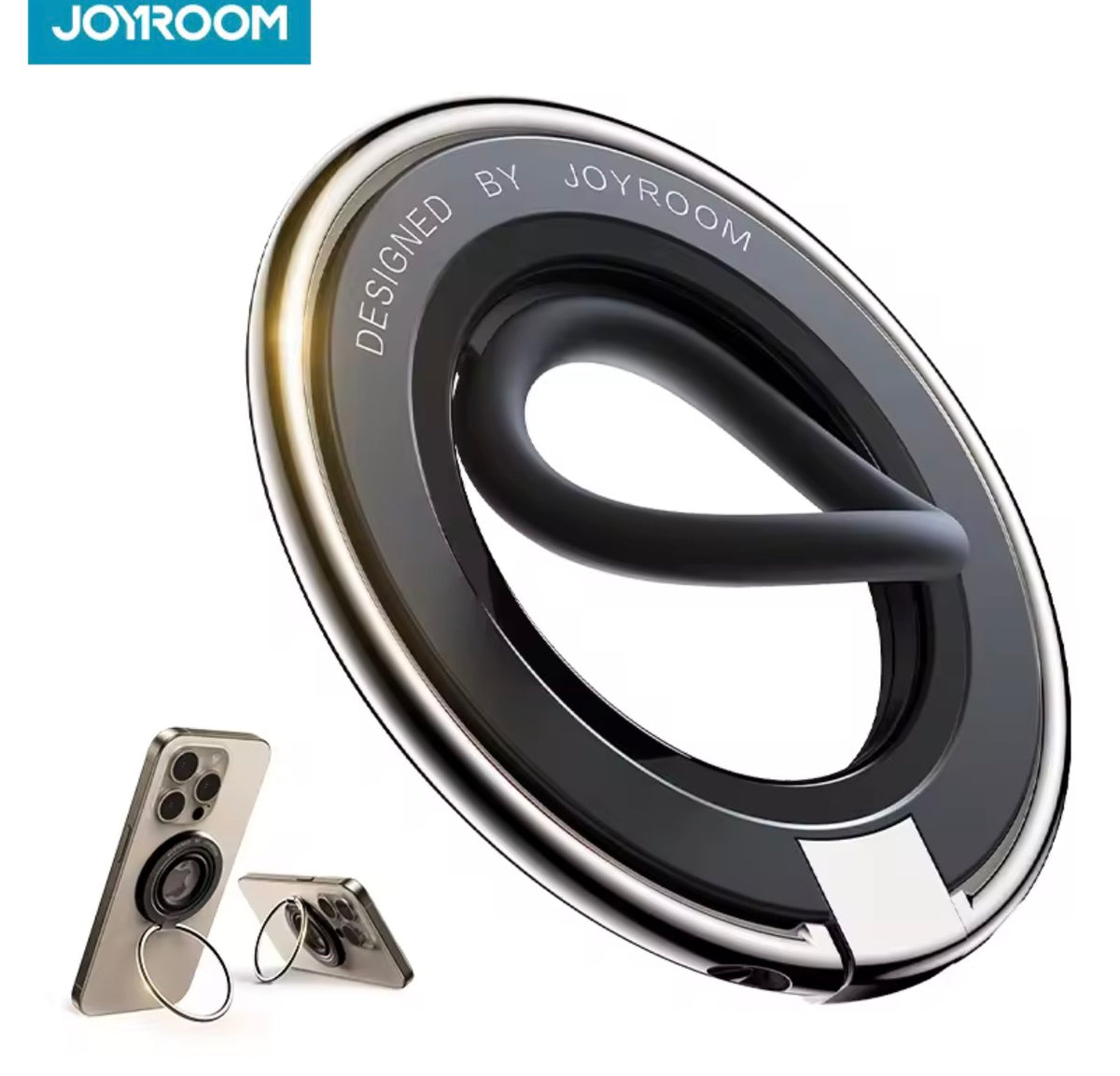 Magnetic Phone Grip - Secure Holder for Easy One-Hand Use
