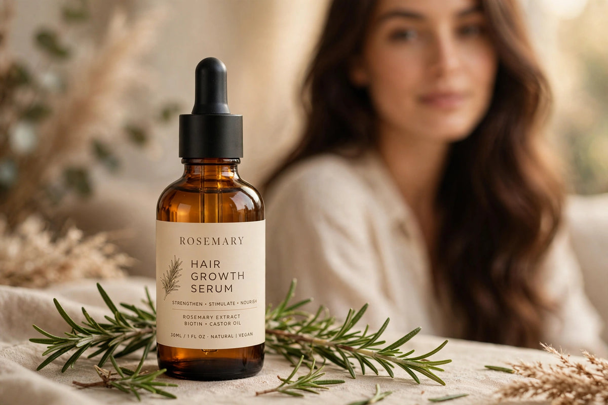 Hair Growth Serum - Rosemary & Biotin Natural Hair Oil