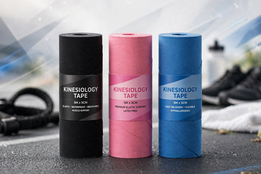 Kinesiology Tape 3-Pack - Athletic Support Tape for Muscles & Joints