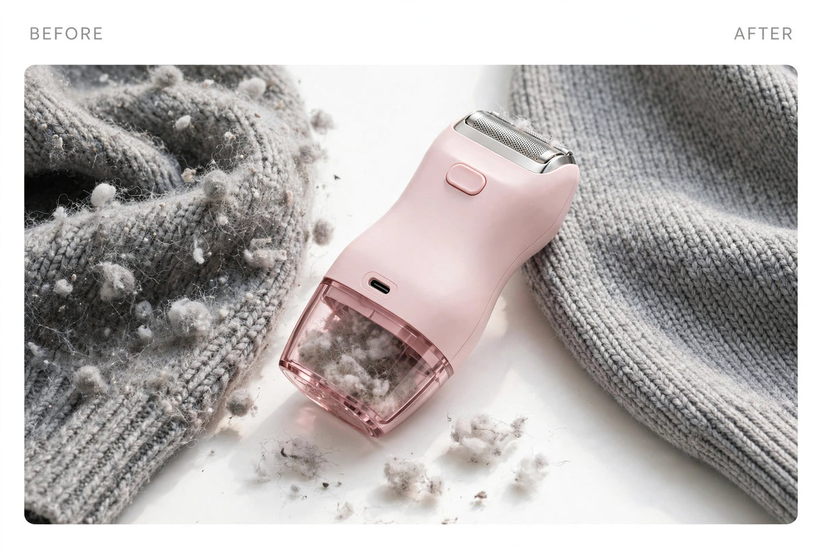 Electric Lint Remover - Rechargeable Fabric Shaver