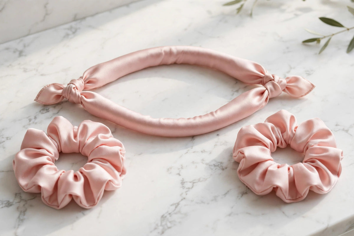 Heatless Curls Silk Headband – Overnight No-Heat Curler