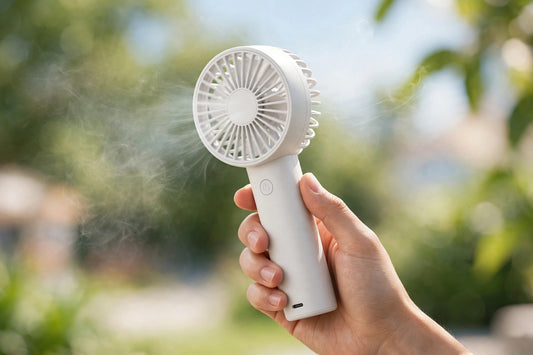 Handheld Portable Fan - Rechargeable Mini Fan