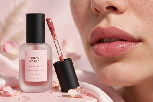 Peel-Off Lip Stain - Long-Lasting Natural Tint