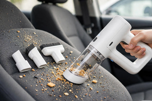 Mini Handheld Vacuum Cleaner - Cordless Car & Home Vacuum