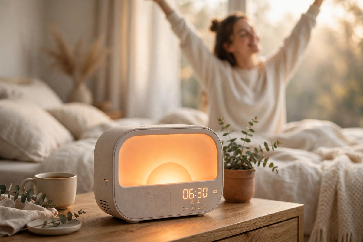 Sunrise Alarm Clock - Wake Up Light with Nature Sounds
