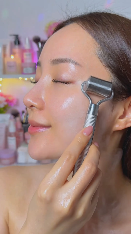 Ice Face Roller - Cold Therapy Skincare Tool for Depuffing